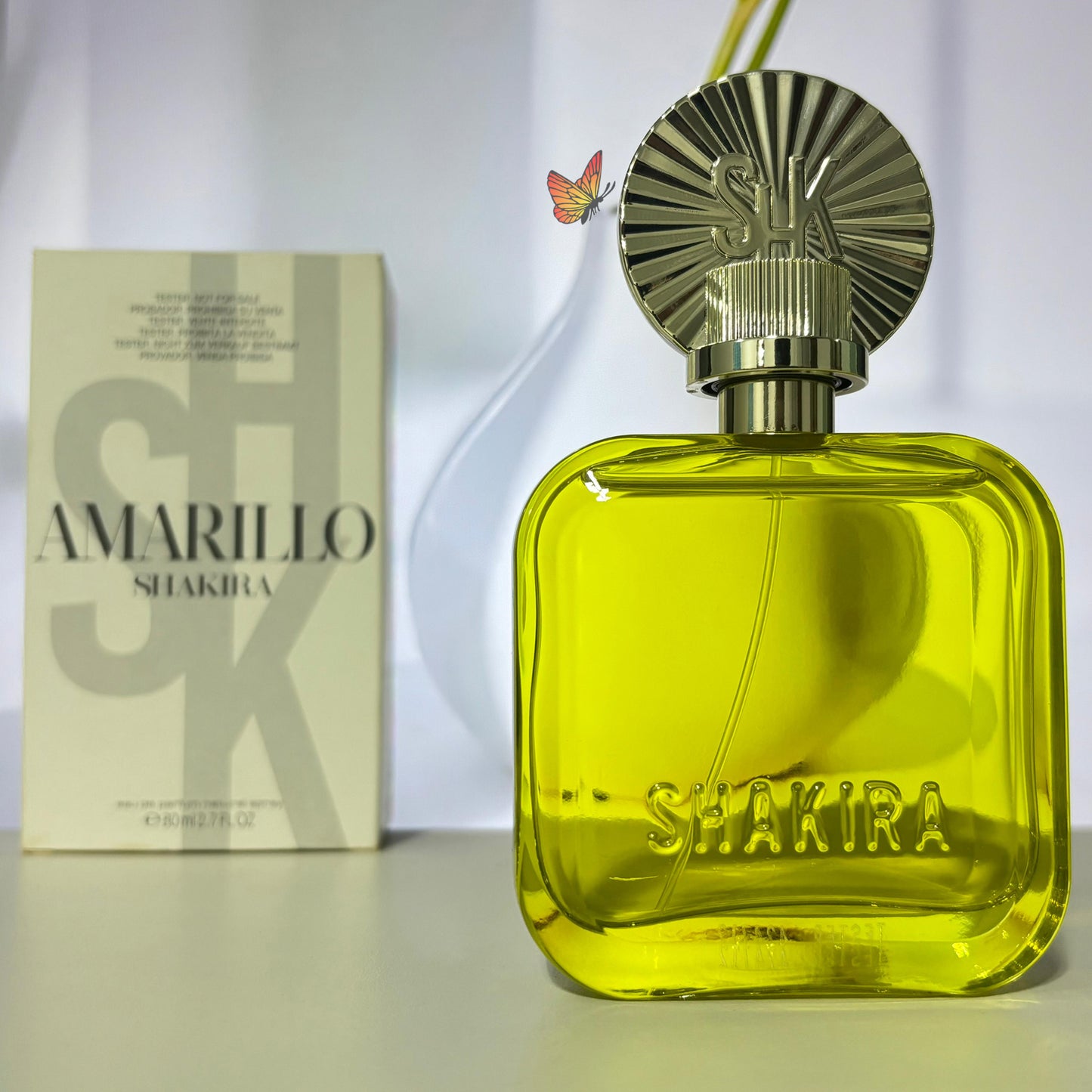 Perfume Femenino Shakira Amarillo - Eau de Parfum - 80ml - Tester