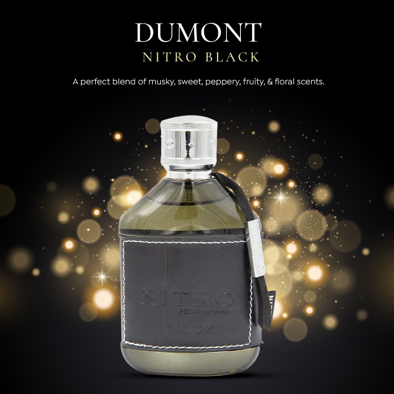 Perfume Masculino Dumont Nitro Black - Eau de Parfum - 100ml