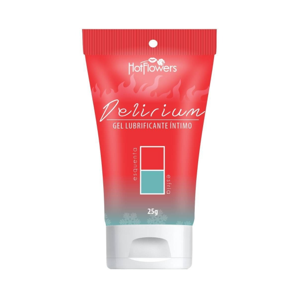 Gel Lubricante Íntimo HotFlowers Delirium - Sensación Frío/Calor - 25g