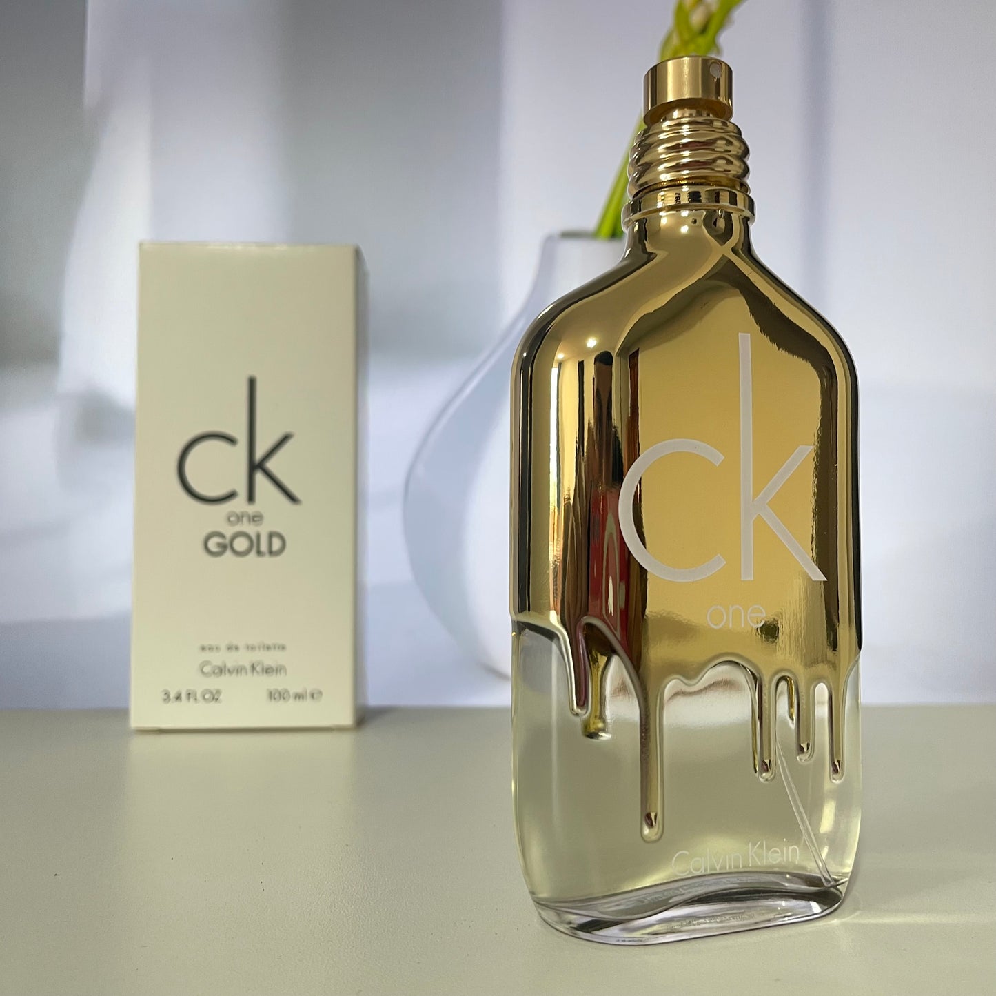 Perfume Unisex Calvin Klein One Gold - Eau de Toilette - 100ml - Tester