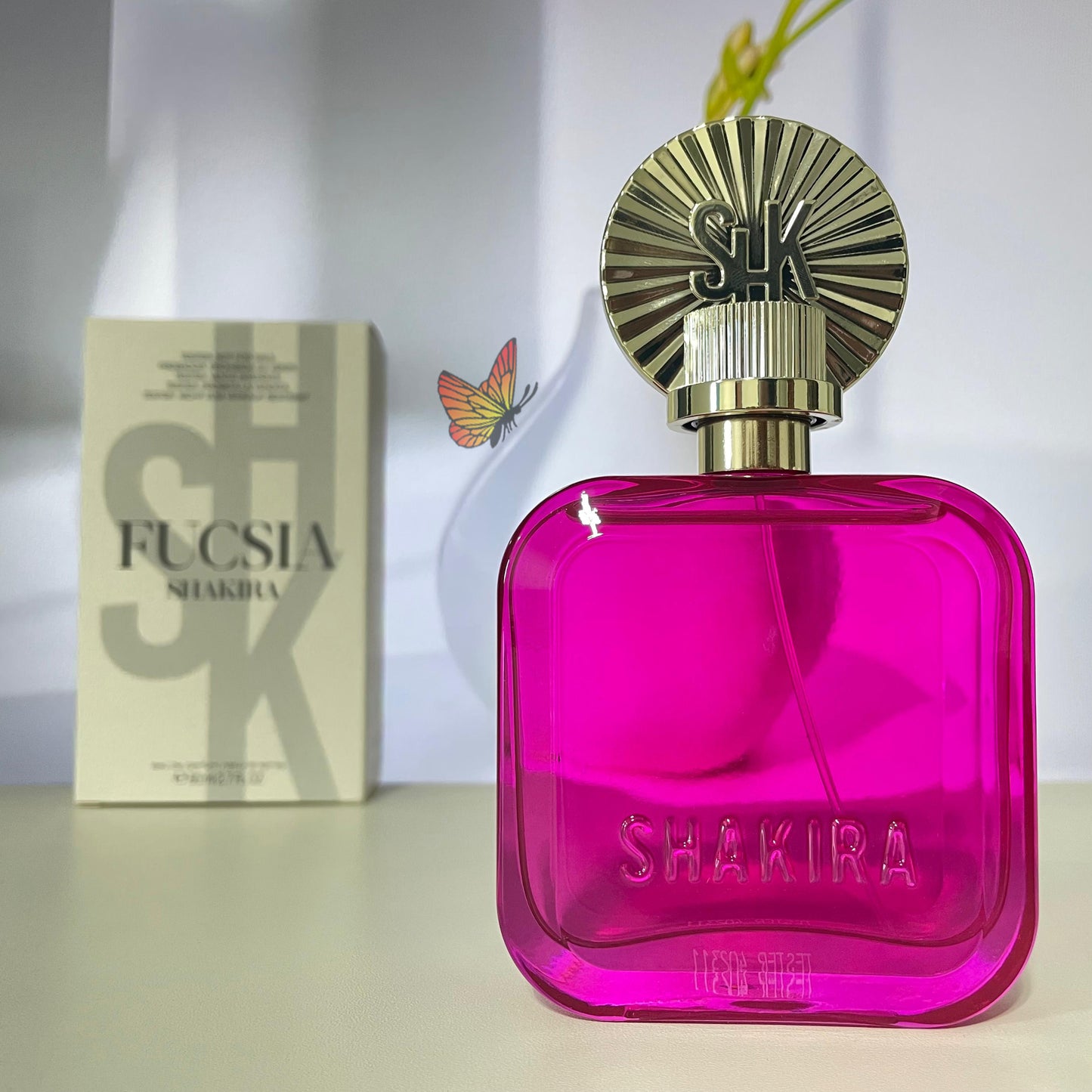 Perfume Femenino Shakira Fucsia - Eau de Parfum - 80ml - Tester