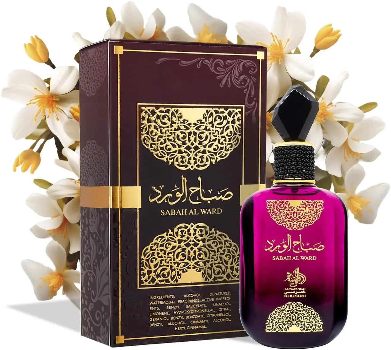Perfume Femenino Al Wataniah Sabah Al Ward - Eau de Parfum - 100ml