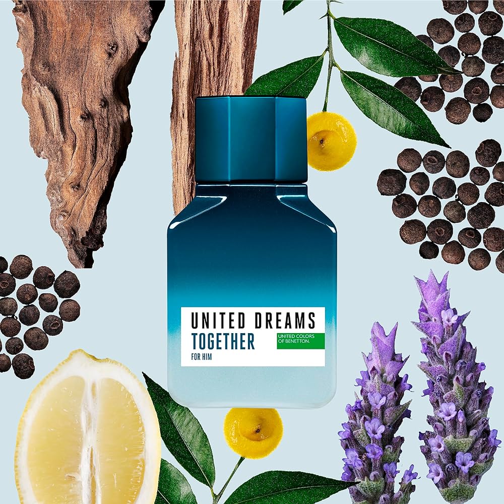 Perfume Masculino Benetton Together For Him - EDT - 100ml - Tester