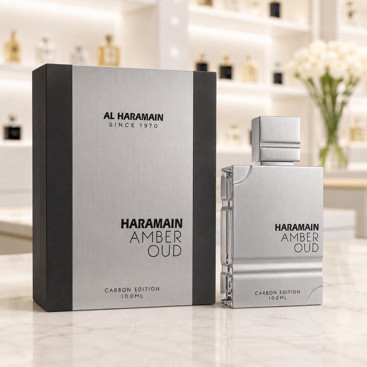 Perfume Masculino Al Haramain Amber Oud Carbon Edition - Eau de Parfum - 100ml