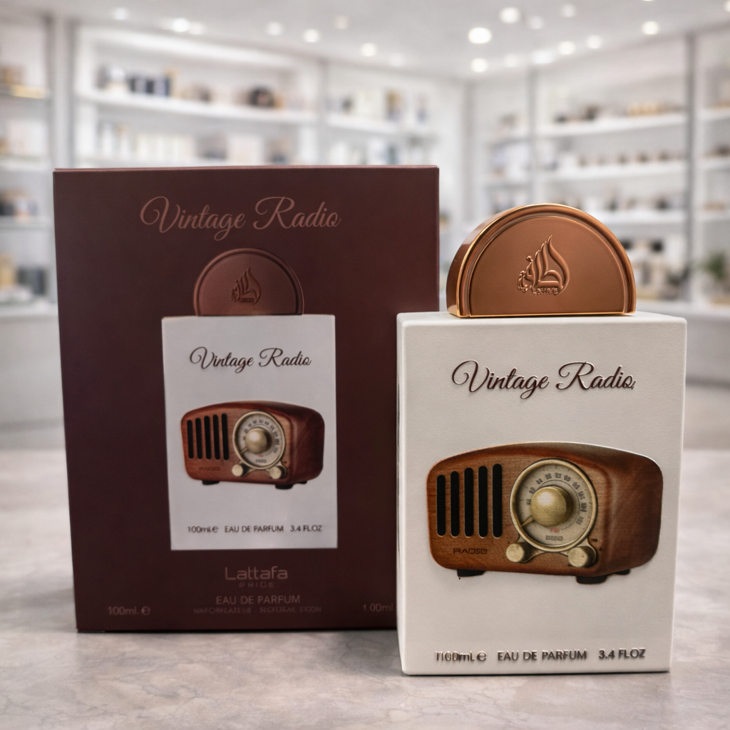Perfume Masculino Lattafa Vintage Radio - Eau de Parfum - 100ml