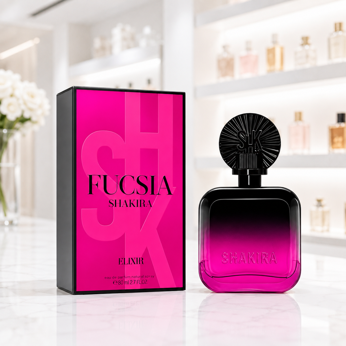 Shakira Fucsia Elixir - Eau de Parfum - Femenino - 80ml