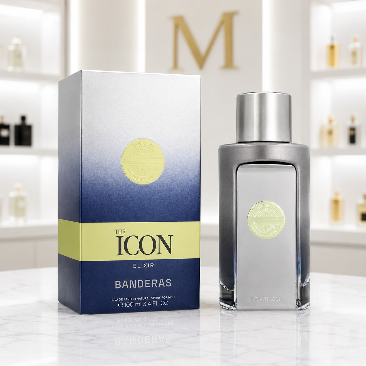 Antonio Banderas The Icon Elixir - Eau de Parfum - Masculino - 100ml