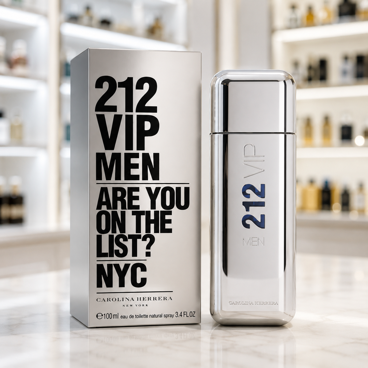 Carolina Herrera 212 VIP MEN - Eau de Toilette - Masculino - 100ml