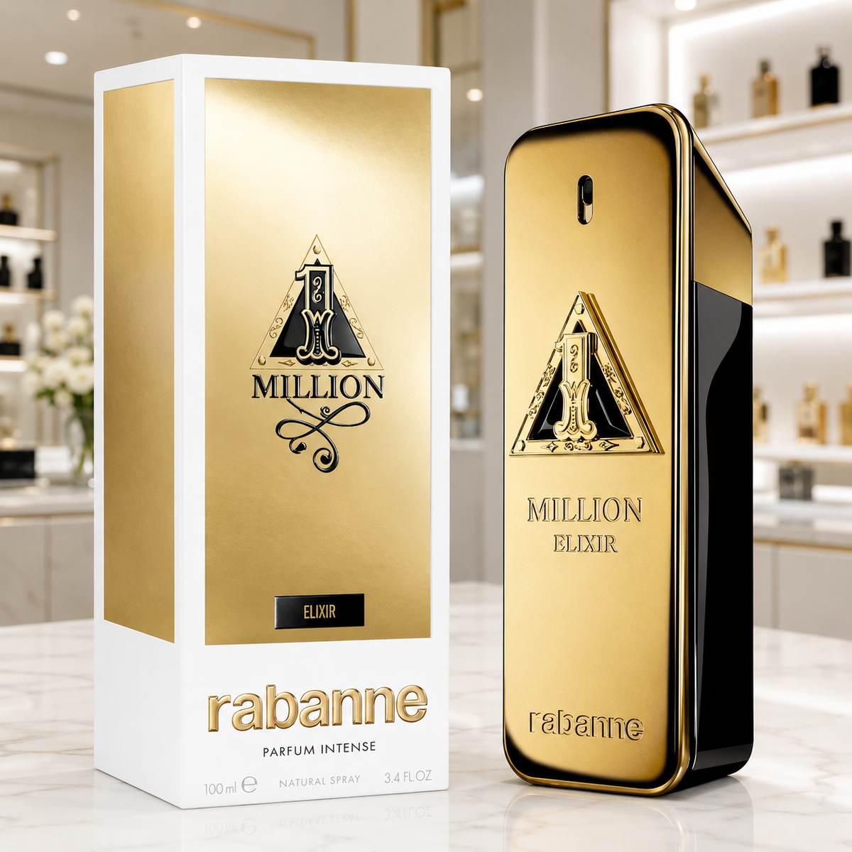 Paco Rabanne One Million Gold Elixir - Parfum - Masculino - 100ml