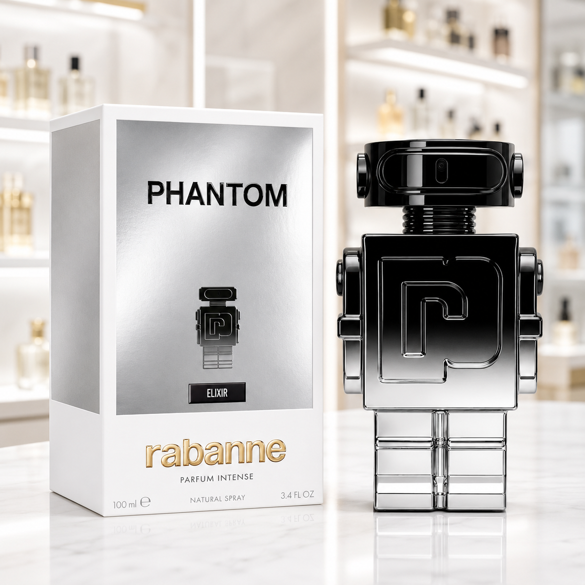 Paco Rabanne Phantom Elixir - Parfum Intense - Masculino - 100ml