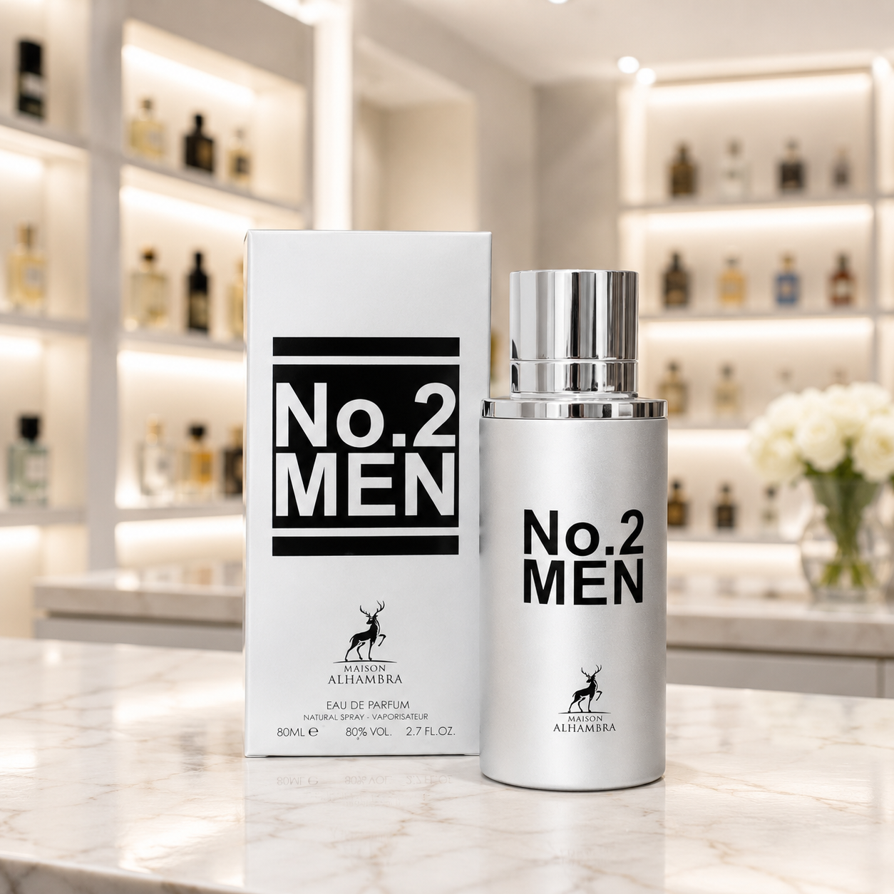 Perfume Masculino Maison Alhambra No. 2 - Eau de Parfum - 80ml