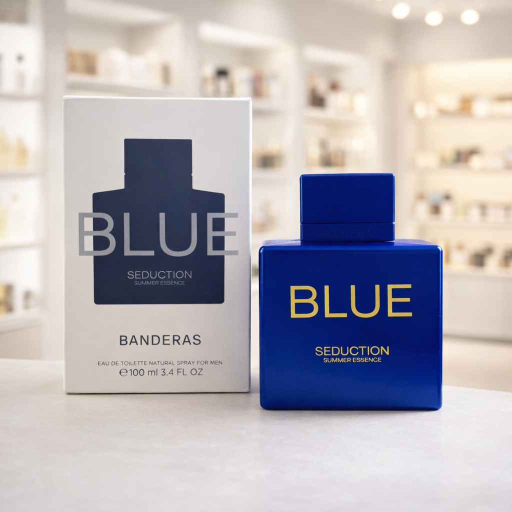 Perfume Masculino Antonio Banderas Blue Seduction Summer Essence - Eau de Toilette - 100ml - Tester
