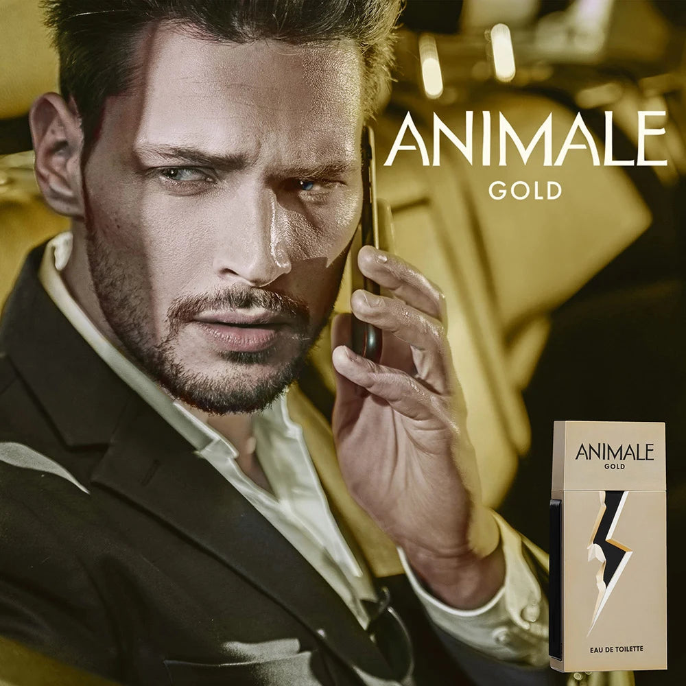Perfume Masculino Animale Gold - Eau de Toilette - 100ml