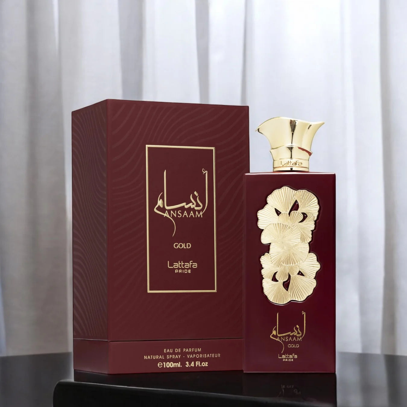 Perfume Femenino Lattafa Ansaam Gold - Eau de Parfum - 100ml