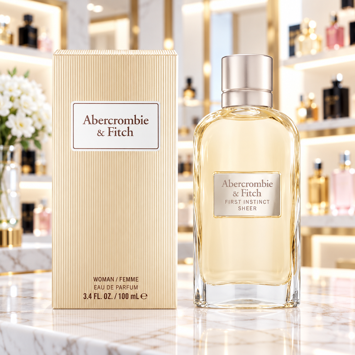 Abercrombie & Fitch First Instinct Sheer - Eau de Parfum - Femenino - 100ml
