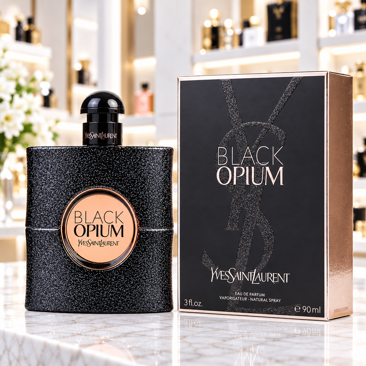 Yves Saint Laurent Black Opium - Eau de Parfum - Femenino - 90ml
