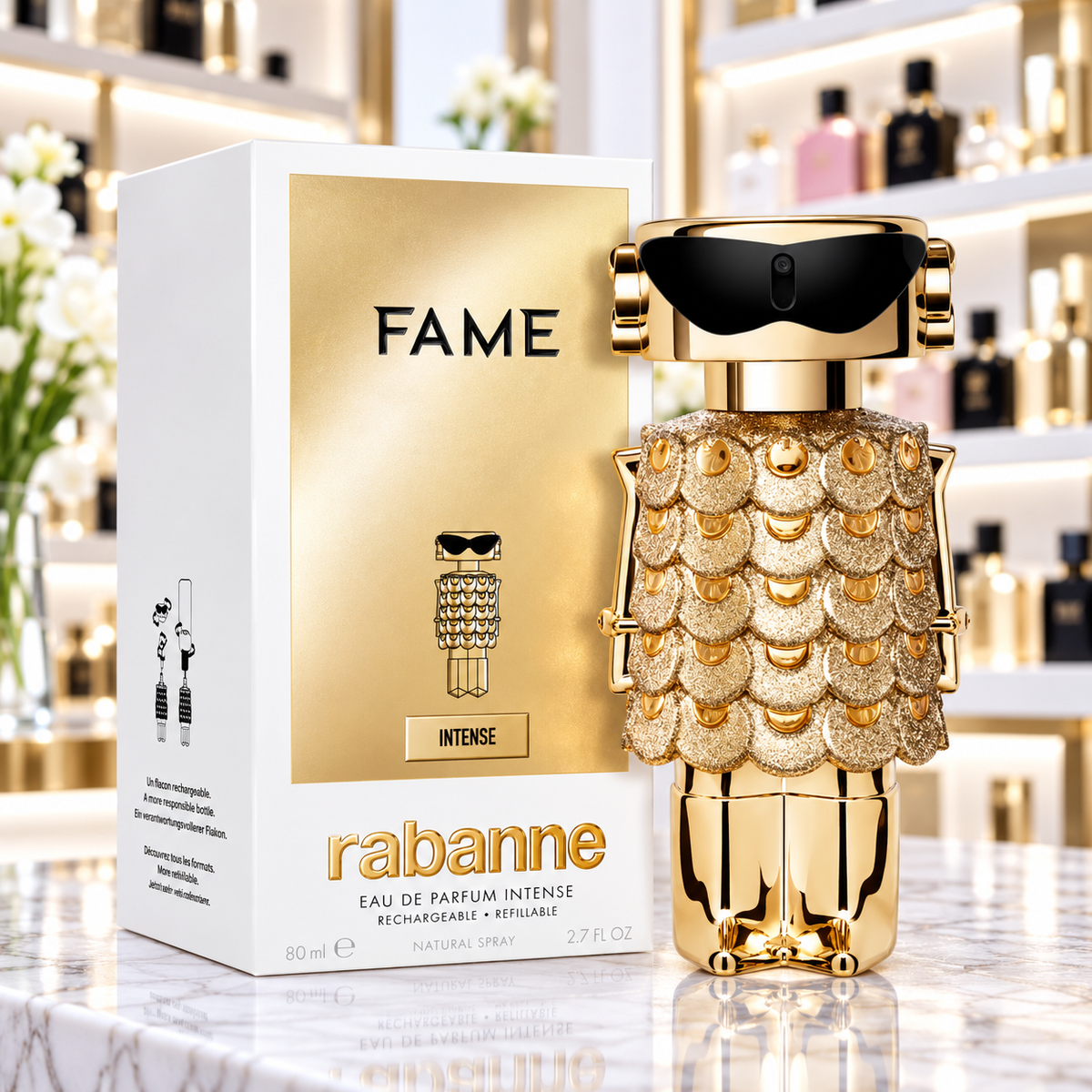 Paco Rabanne Fame Intense - Eau de Parfum - Femenino - 80ml