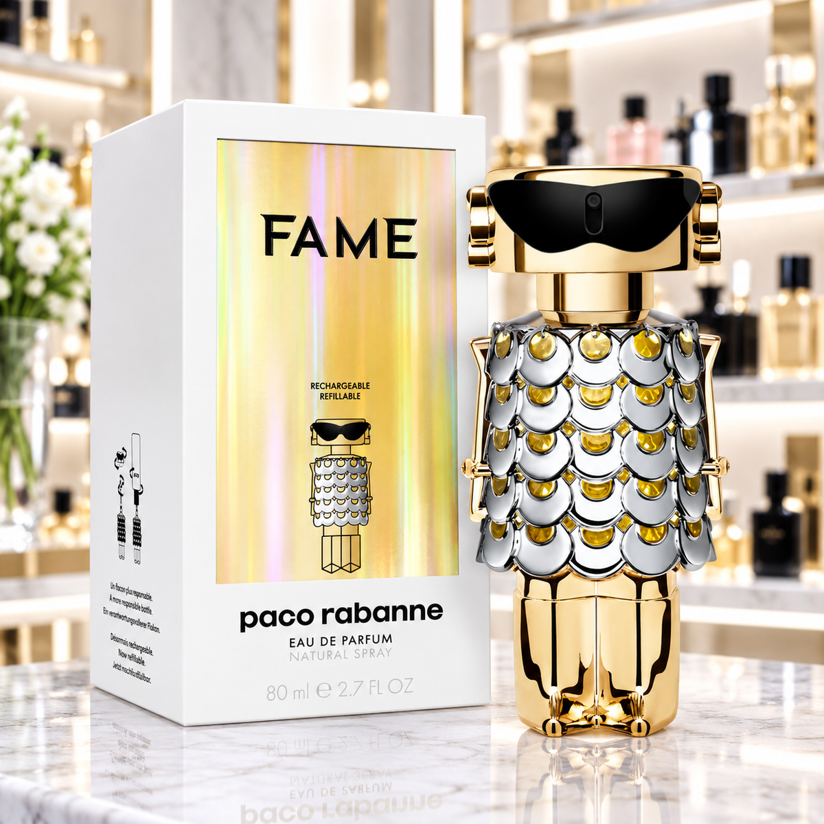 Paco Rabanne Fame - Eau de Parfum - Femenino - 80ml