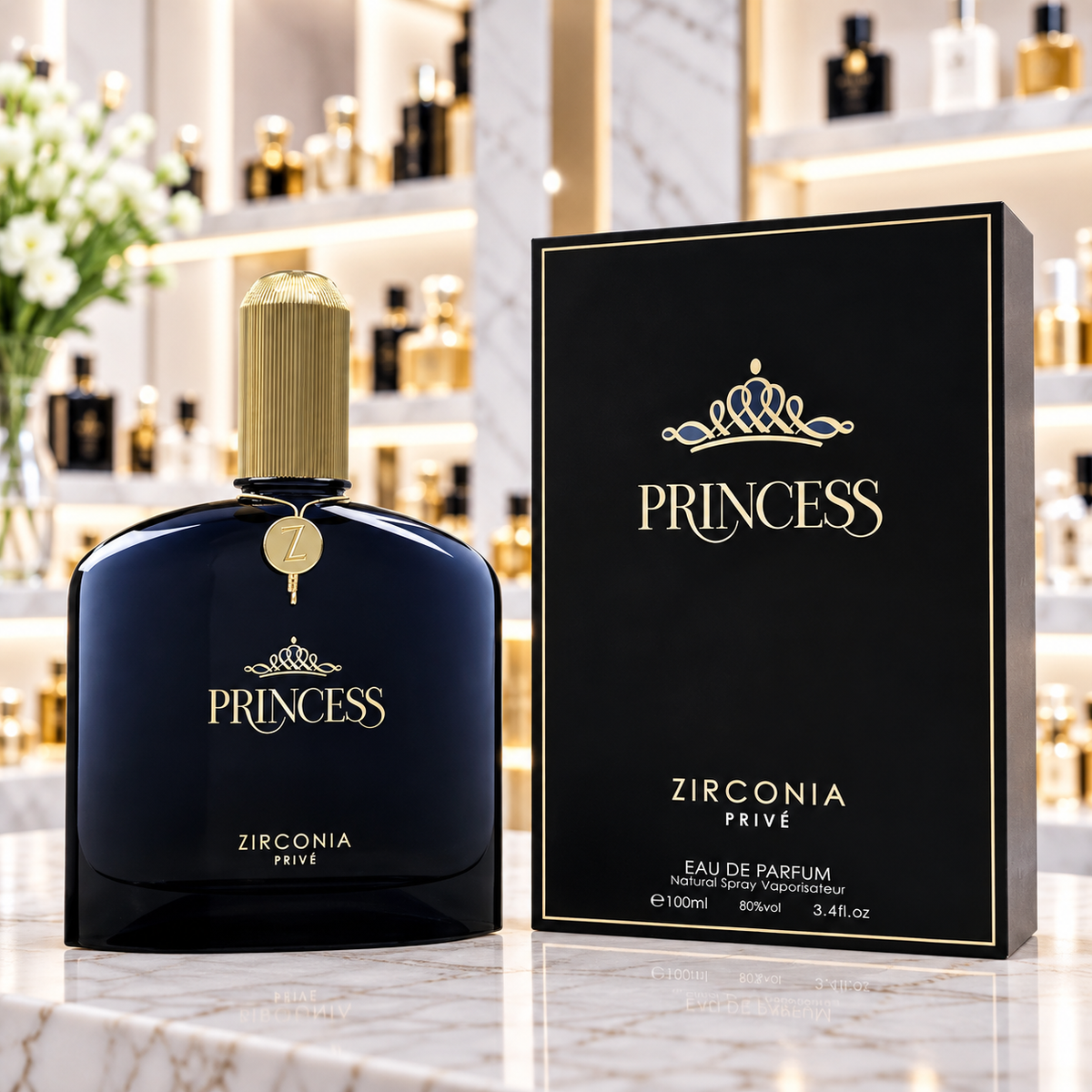 Zirconia Prive Princess - Eau de Parfum - Femenino - 100ml
