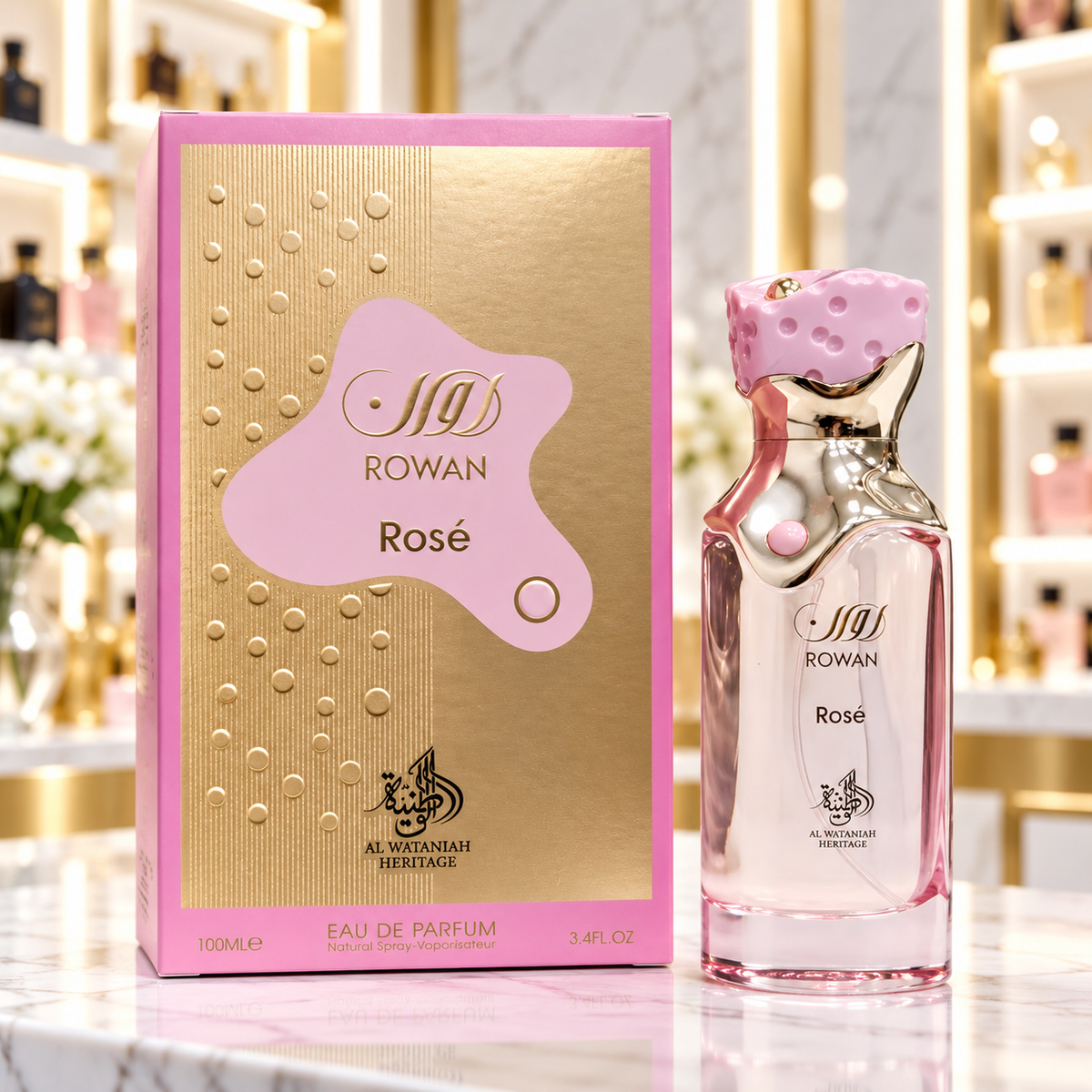 Al Wataniah Rowan Rose - Eau de Parfum - Femenino - 100ml