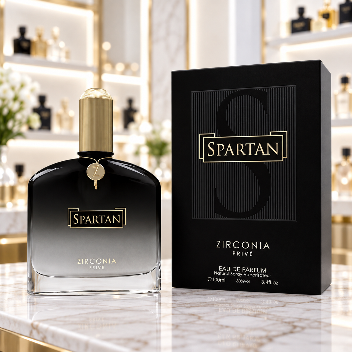 Zirconia Prive Spartan - Eau de Parfum - Masculino - 100ml