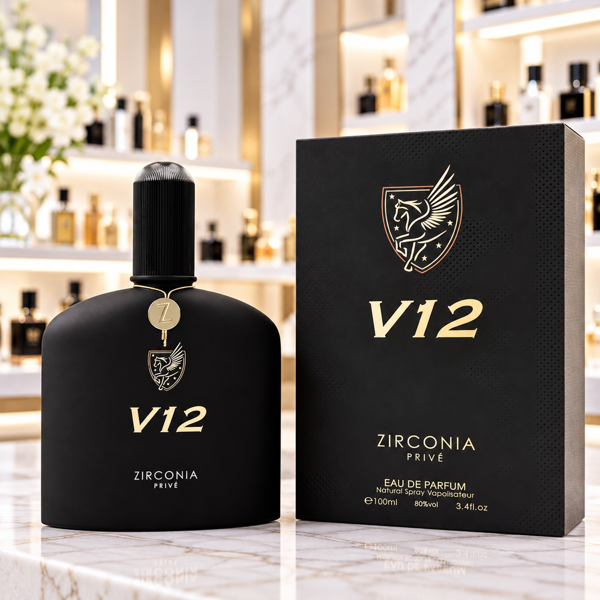 Zirconia Prive V12 - Eau de Parfum - Masculino - 100ml