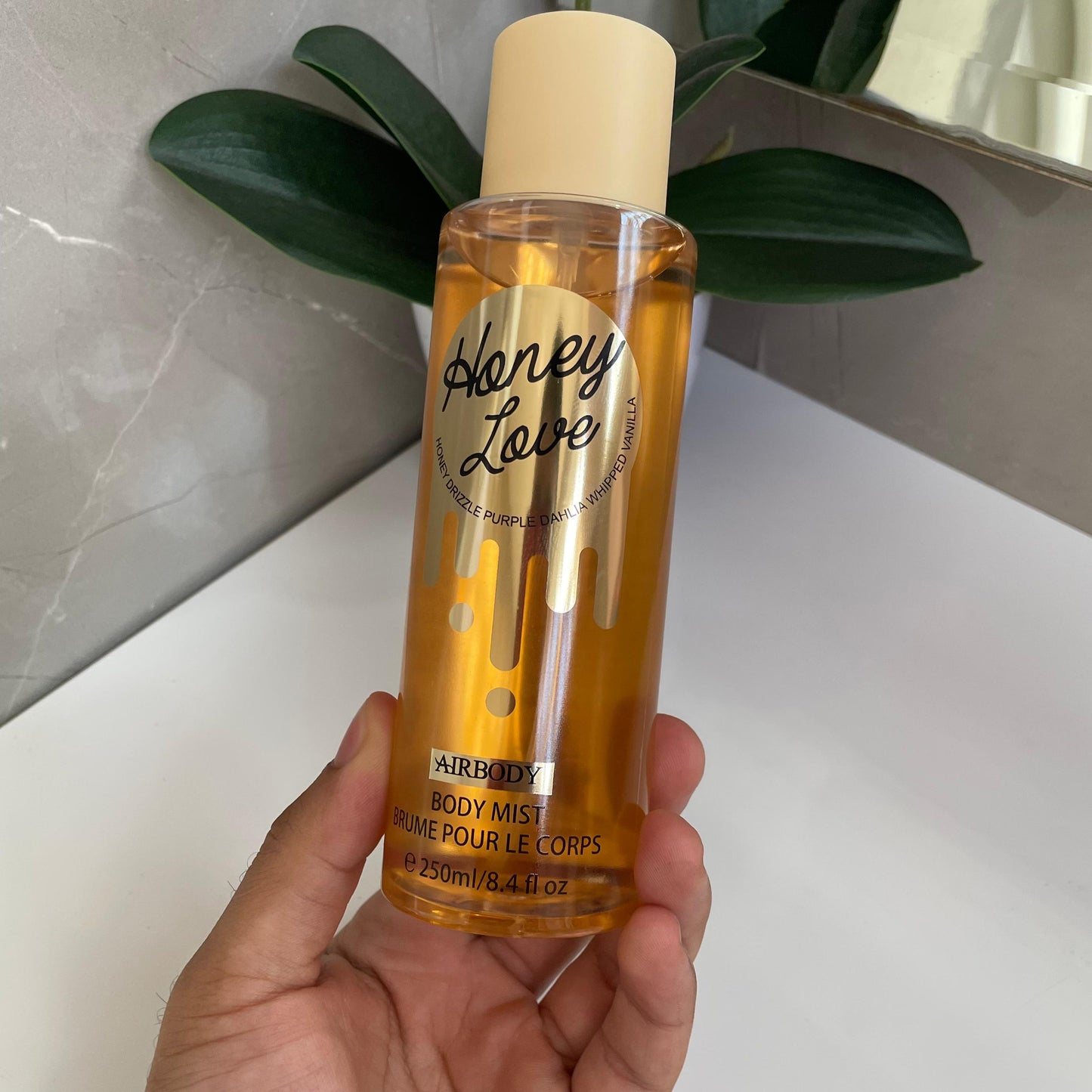 Body Mist Airbody Honey Love 250ml