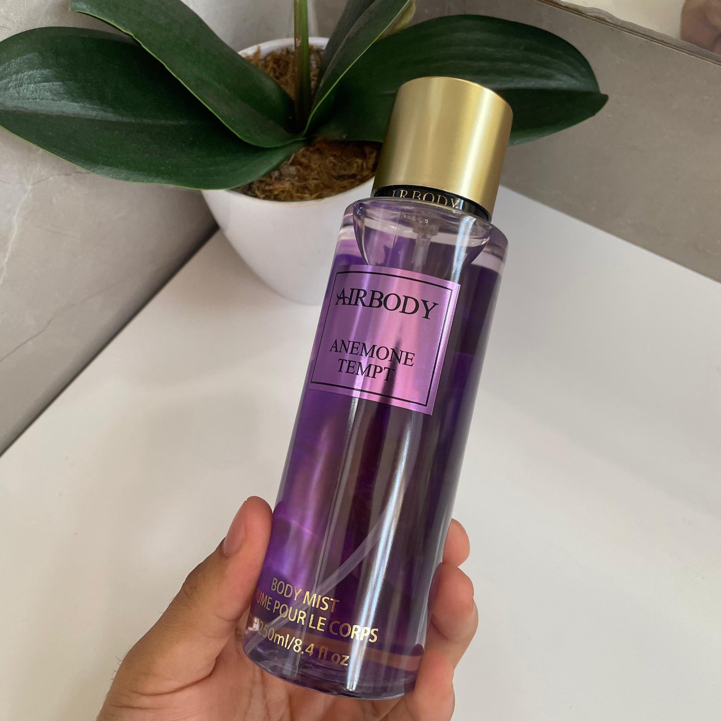 Body Mist Airbody Anemone Tempt 250ml