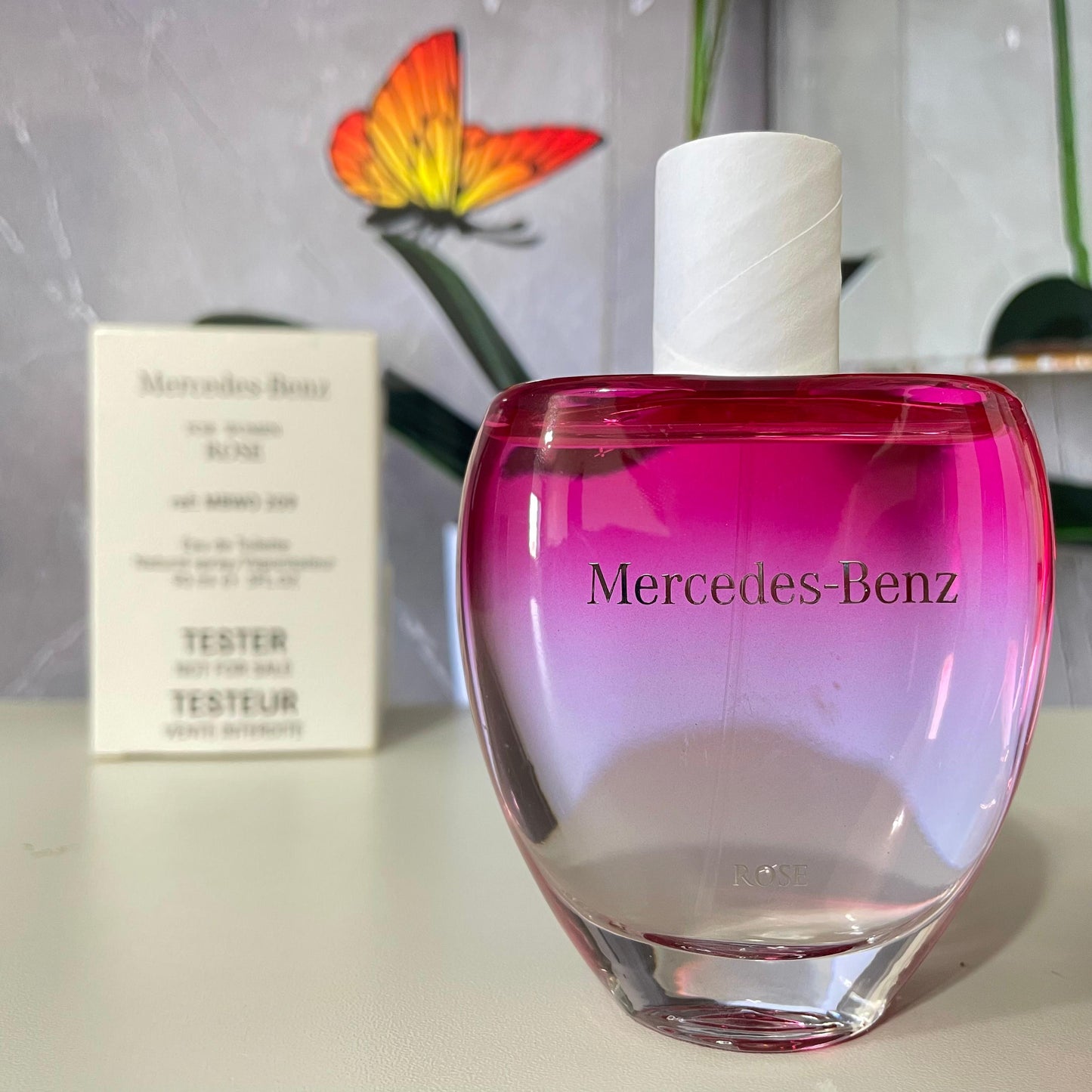 Perfume Femenino Mercedes-Benz Rose - Eau de Toilette - 90ml - Tester