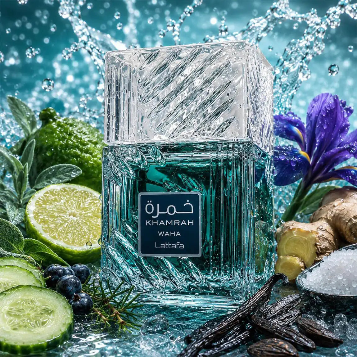 Lattafa Khamrah Waha - Eau de Parfum - Masculino - 100ml