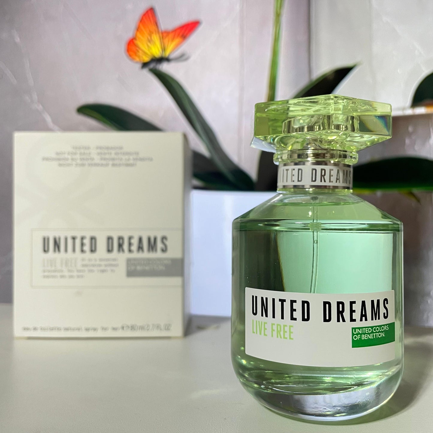Perfume Femenino Benetton United Dreams Live Free - EDT - 100ml - Tester