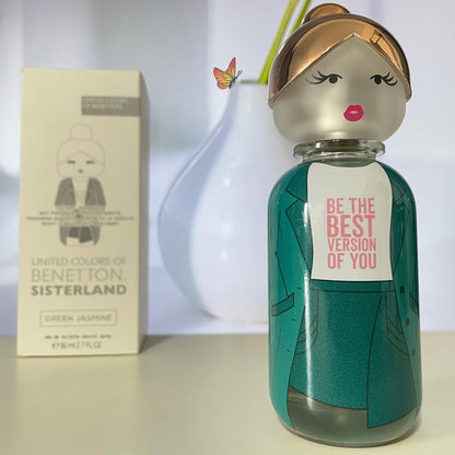 Perfume Femenino Benetton Sisterland Green Jasmine - Eau de Toilette - 80ml - Tester