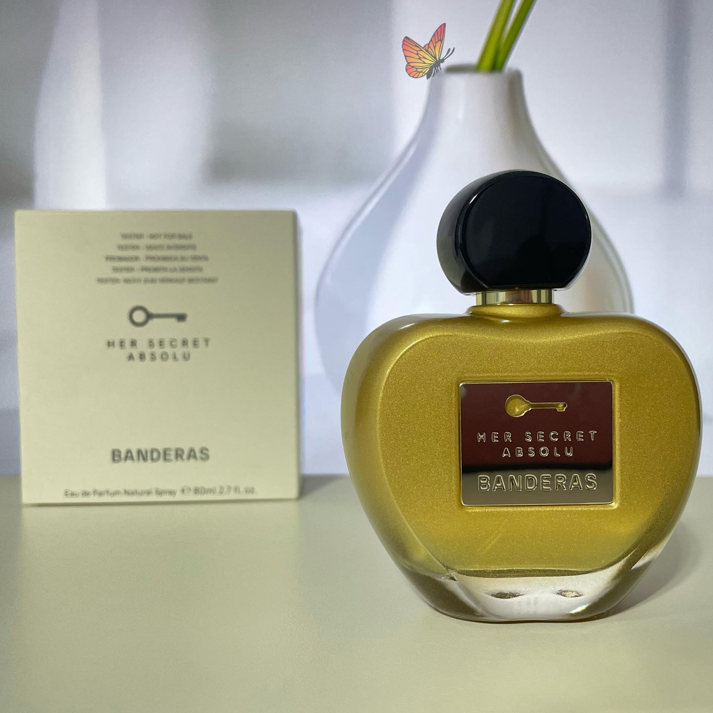 Perfume Femenino Antonio Banderas Her Secret Absolu - Eau de Parfum - 80ml - Tester