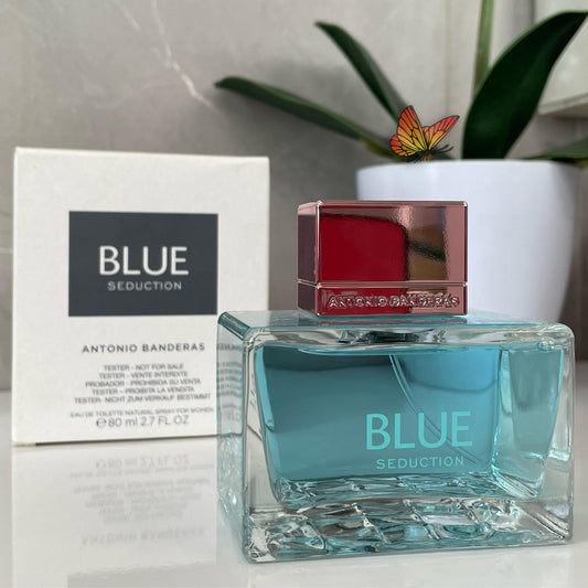 Perfume Femenino Antonio Banderas Blue Seduction - Eau de Toilette - 80ml - Tester