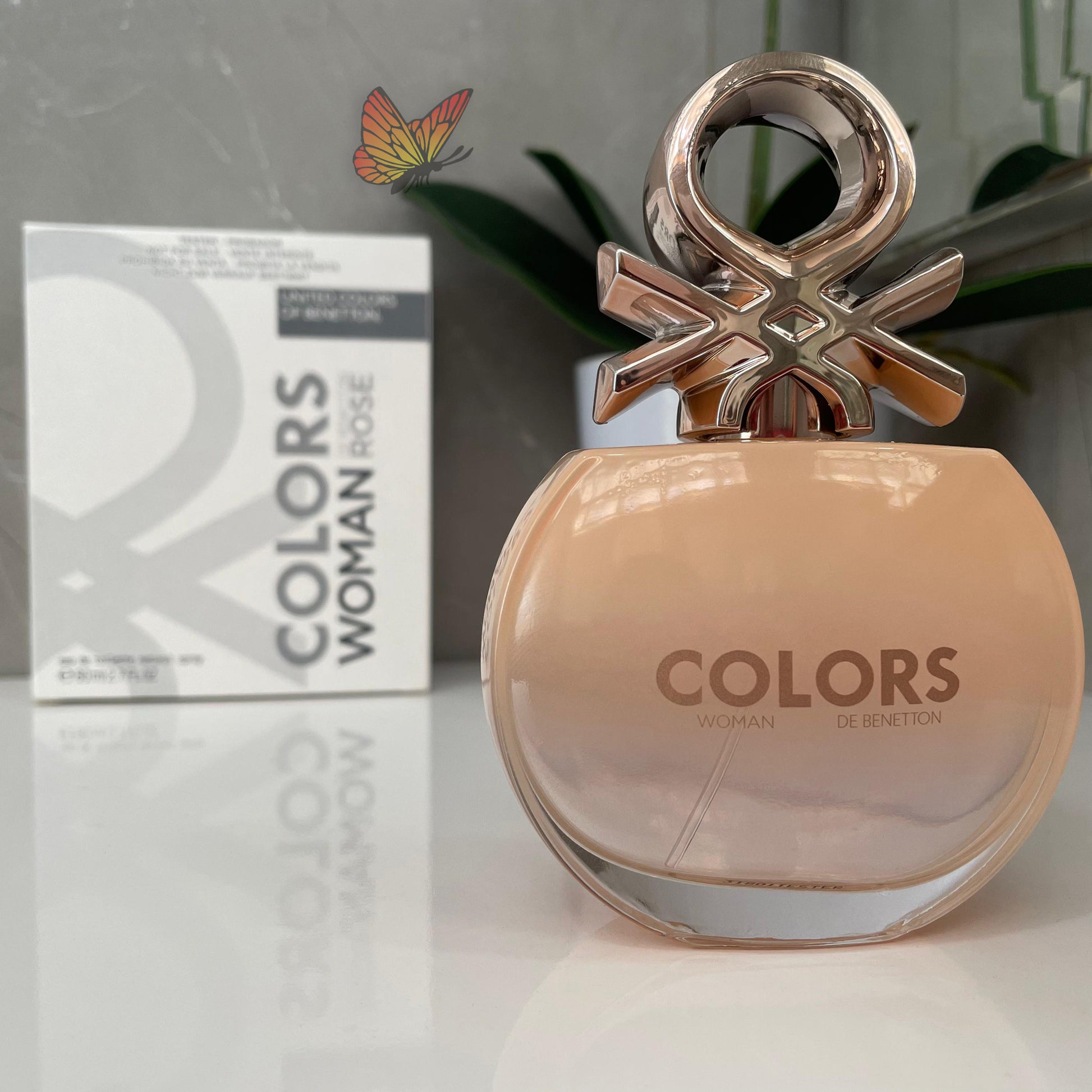Perfume Femenino Benetton Colors Woman Rose - EDT - 80ml - Tester – Monarca