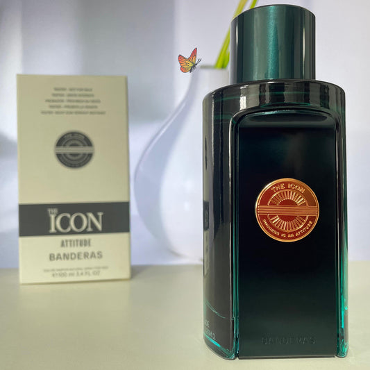 Perfume Masculino Antonio Banderas The Icon Attitude - Eau de Parfum - 100ml - Tester