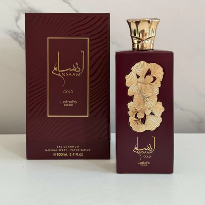 Perfume Femenino Lattafa Ansaam Gold - Eau de Parfum - 100ml