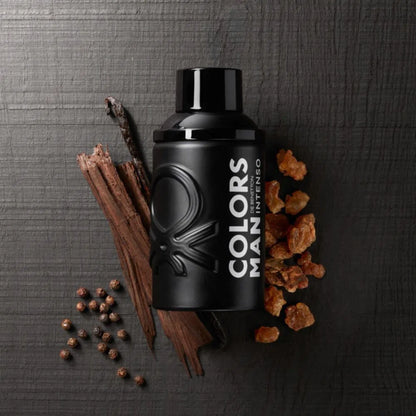 Perfume Masculino Benetton Colors Man Black Intenso - EDP - 100ml - Tester