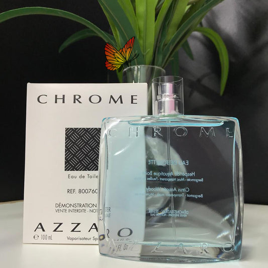 Perfume Masculino Azzaro Chrome - EDT - 100ml - Tester