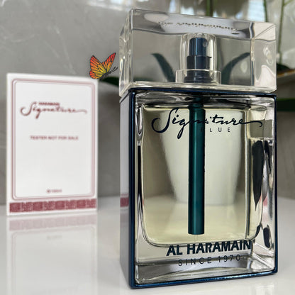 Perfume Masculino Al Haramain Signature Blue - EDP - 100ml - Tester