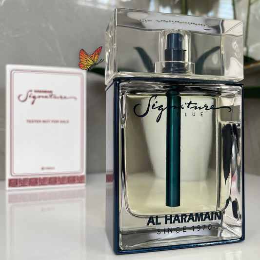 Perfume Masculino Al Haramain Signature Blue - EDP - 100ml - Tester