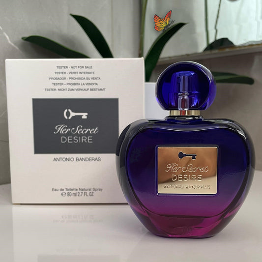Perfume Femenino Antonio Banderas Her Secret Desire - EDT - 80ml - Tester