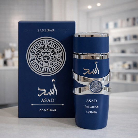 Perfume Masculino Lattafa Asad Zanzíbar - Eau de Parfum - 100ml