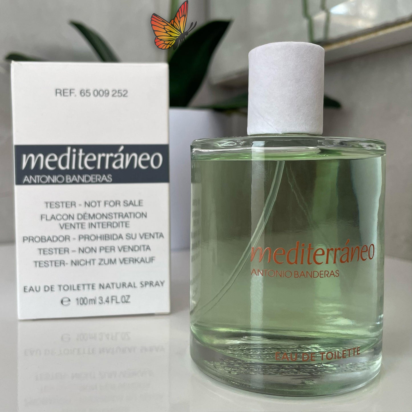 Perfume Masculino Antonio Banderas Mediterráneo - Eau de Toilette - 100ml - Tester