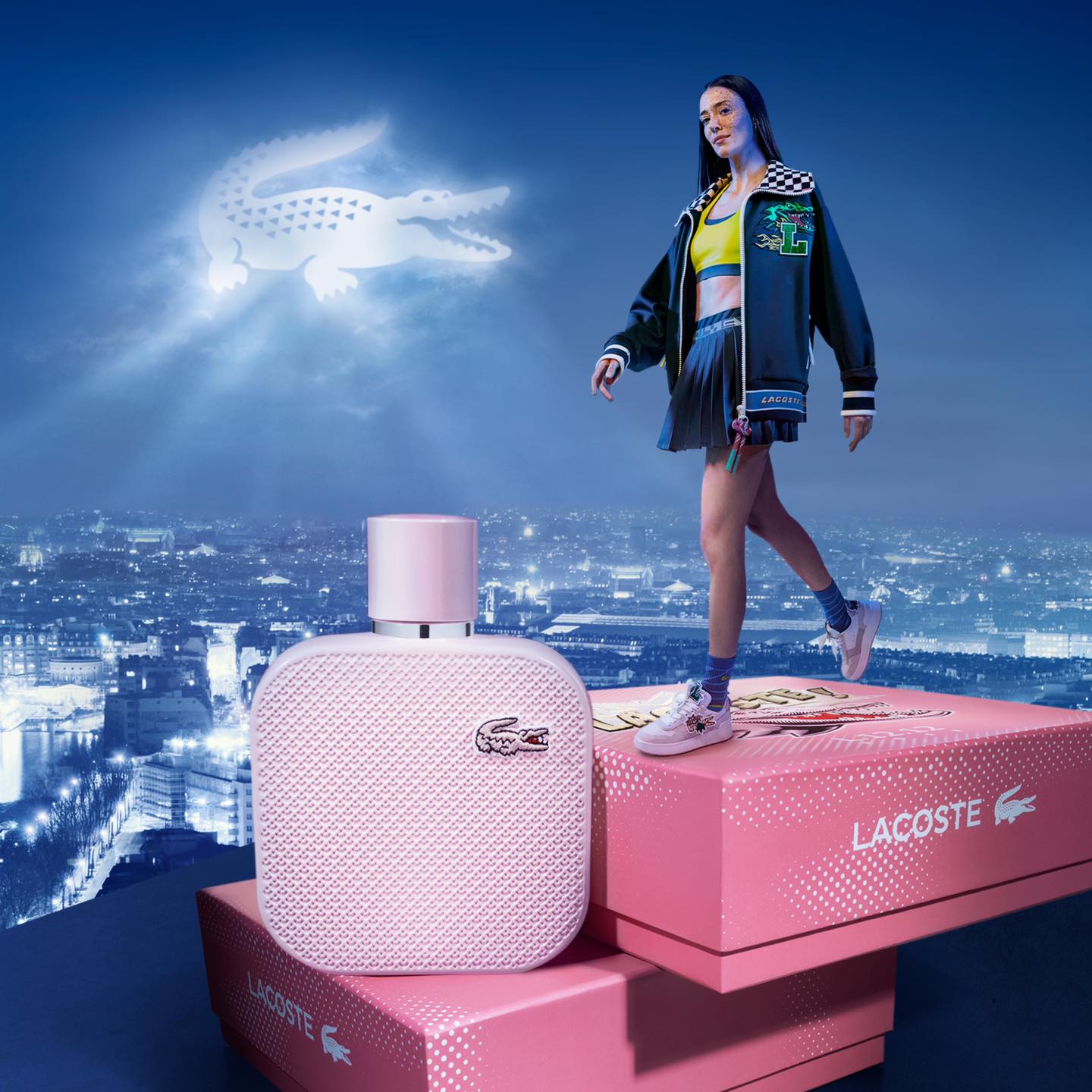 Perfume Femenino Lacoste Rose - Eau de Parfum - 100ml - Tester
