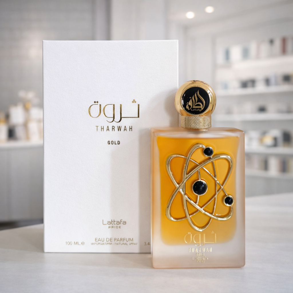 Perfume Femenino Lattafa Tharwah Gold -  Eau de Parfum - 100ml