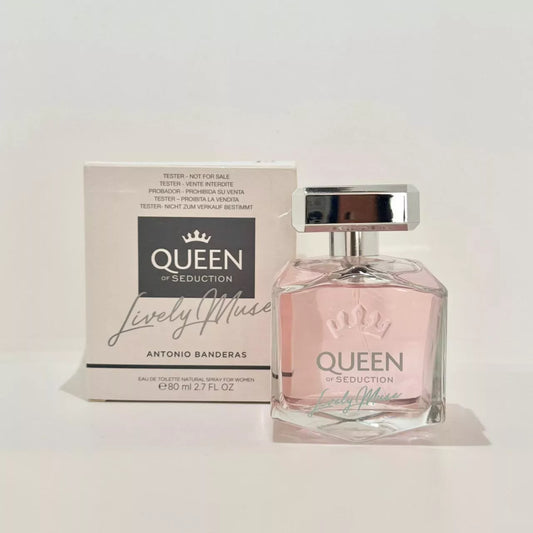 Perfume Femenino Antonio Banderas Queen Of Seduction Lively Muse - Eau de Toilette - 80ml - Tester