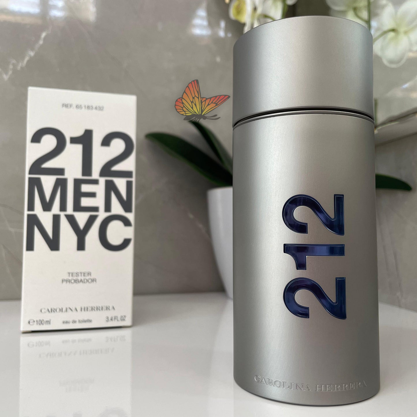 Perfume Masculino Carolina Herrera 212 NYC MEN - EDT - 100ml - Tester