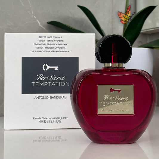 Perfume Femenino Antonio Banderas Her Secret Temptation - Eau de Toilette - 80ml - Tester