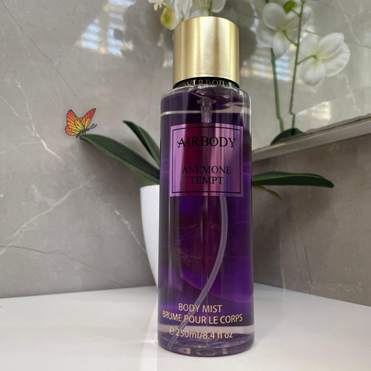 Body Mist Airbody Anemone Tempt 250ml